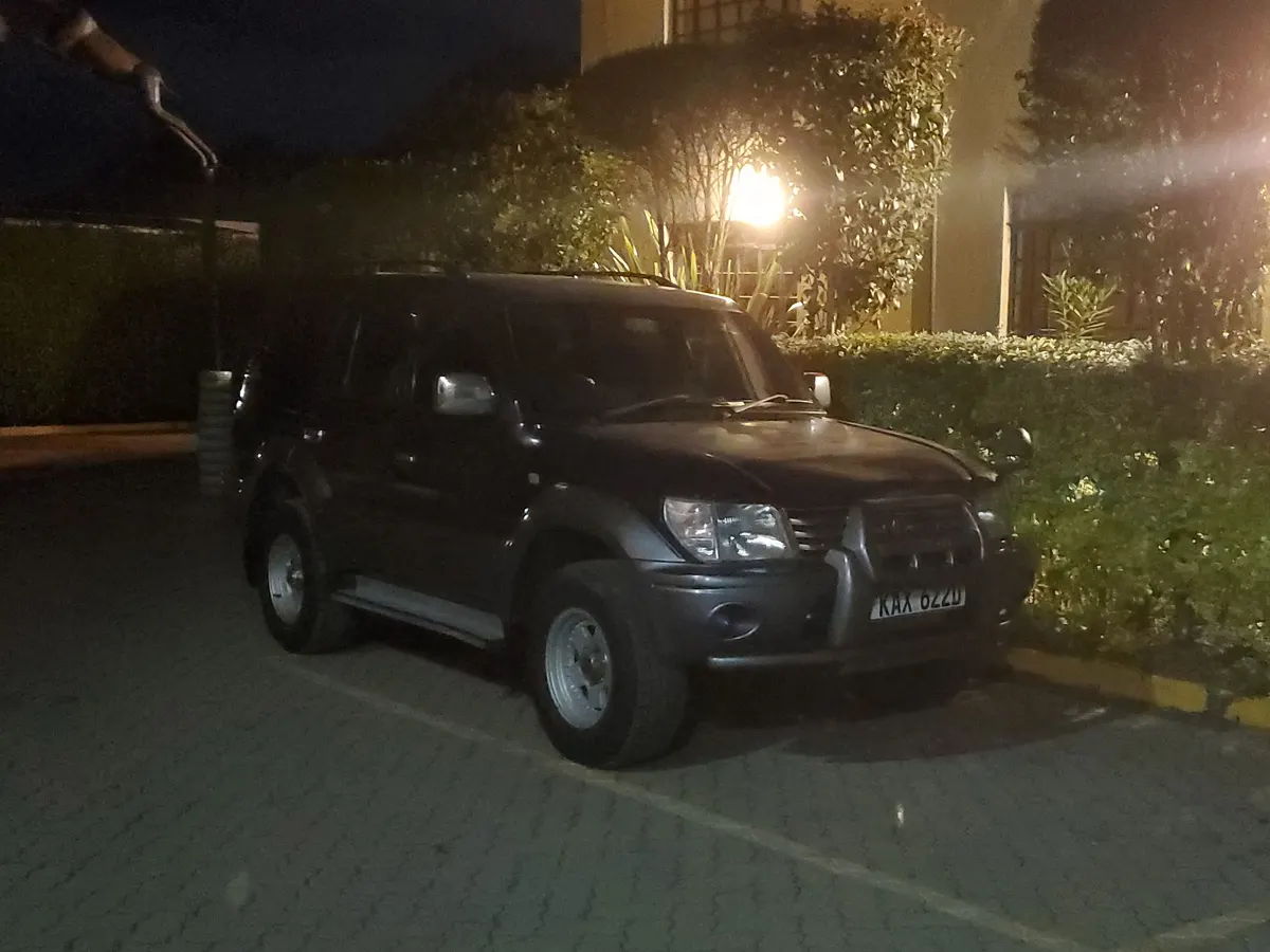 Parked at night